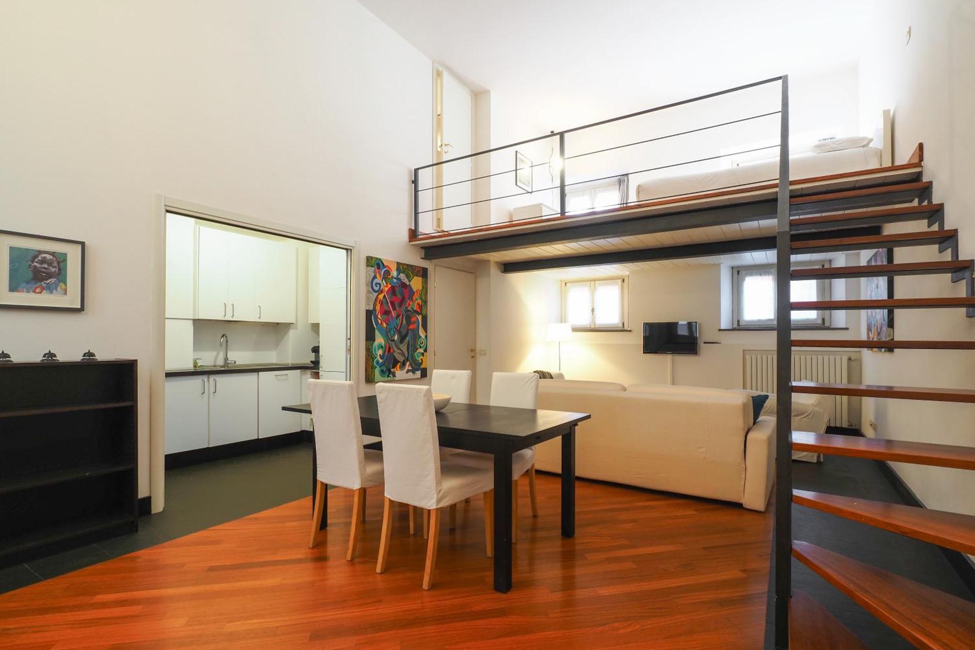 Enchanting Loft Between History And Tranquility Milan Bagian luar foto